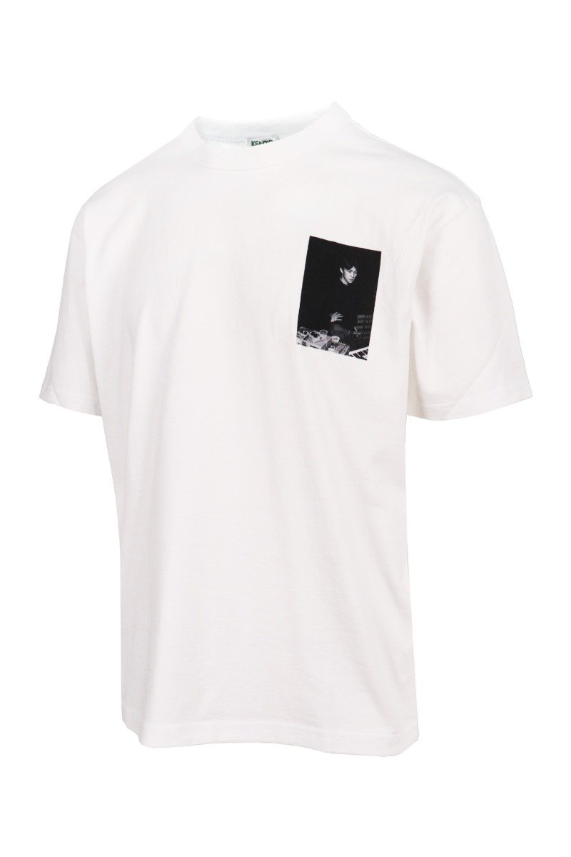 Ryuichi Sakamoto T-Shirt Men Fashion Kenzo Paris Cotton Short Sleeve Casual Top