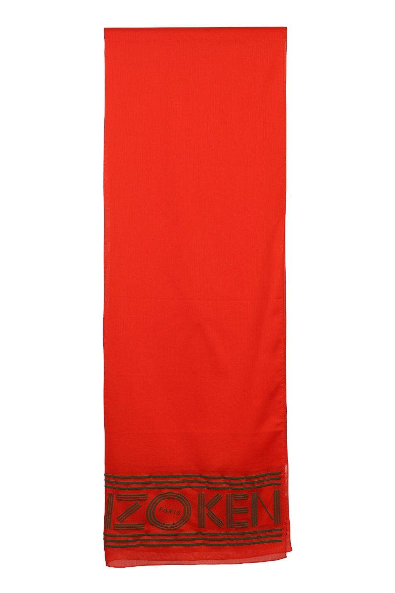 Kenzo Logo Scarf Women Fashion Cotton Accessories Neck Sharp Stylish Trendy