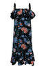 Floral Jacquard Dress Kenzo Paris Fashion Designer Women Party Casual Vacation 