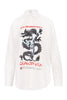 Dragon Kick Shirt Kenzo Paris Cotton Print Pattern