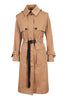 Poly Cotton Trench Coat Women Fashion Kenzo Paris Polyester Blend Long Sleeve Vibes Work Europe