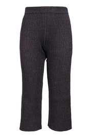 Rit Knit Trousers Women Fashion Kenzo Paris Lurex-Blend Shimmering Bottom Elastic