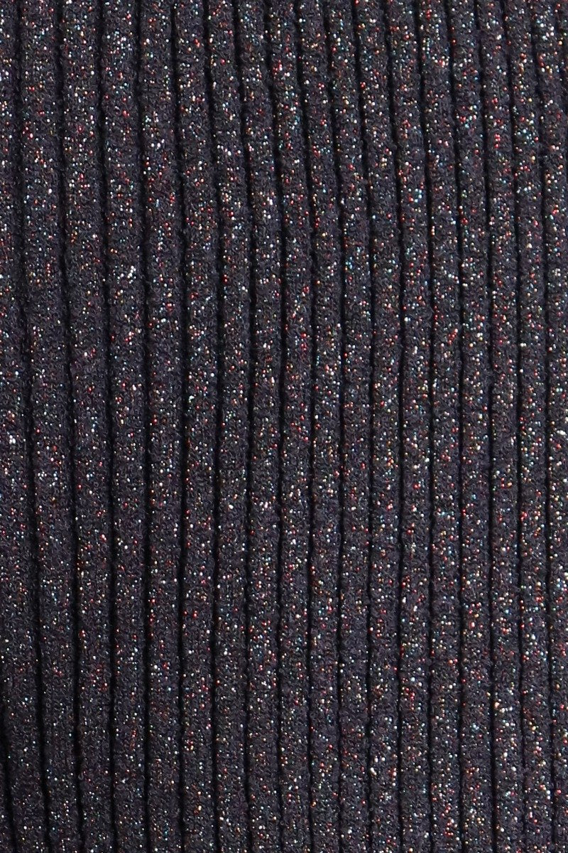 Rit Knit Trousers Women Fashion Kenzo Paris Lurex-Blend Shimmering Bottom Elastic