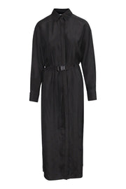 Kenzo Logo Long Dress Women Fashion Viscose Long-Sleeve Casual Classic Stylish Onepiece