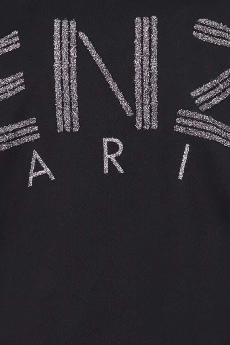 Kenzo Paris Sweatshirt Dress Women Fashion Cotton Long-Sleeve Casual Onepiece