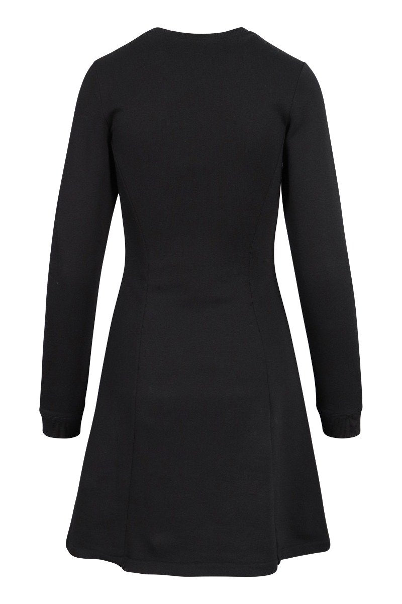 Tiger Sweat Dress Women Fashion Kenzo Paris Cotton Long Sleeve One Piece