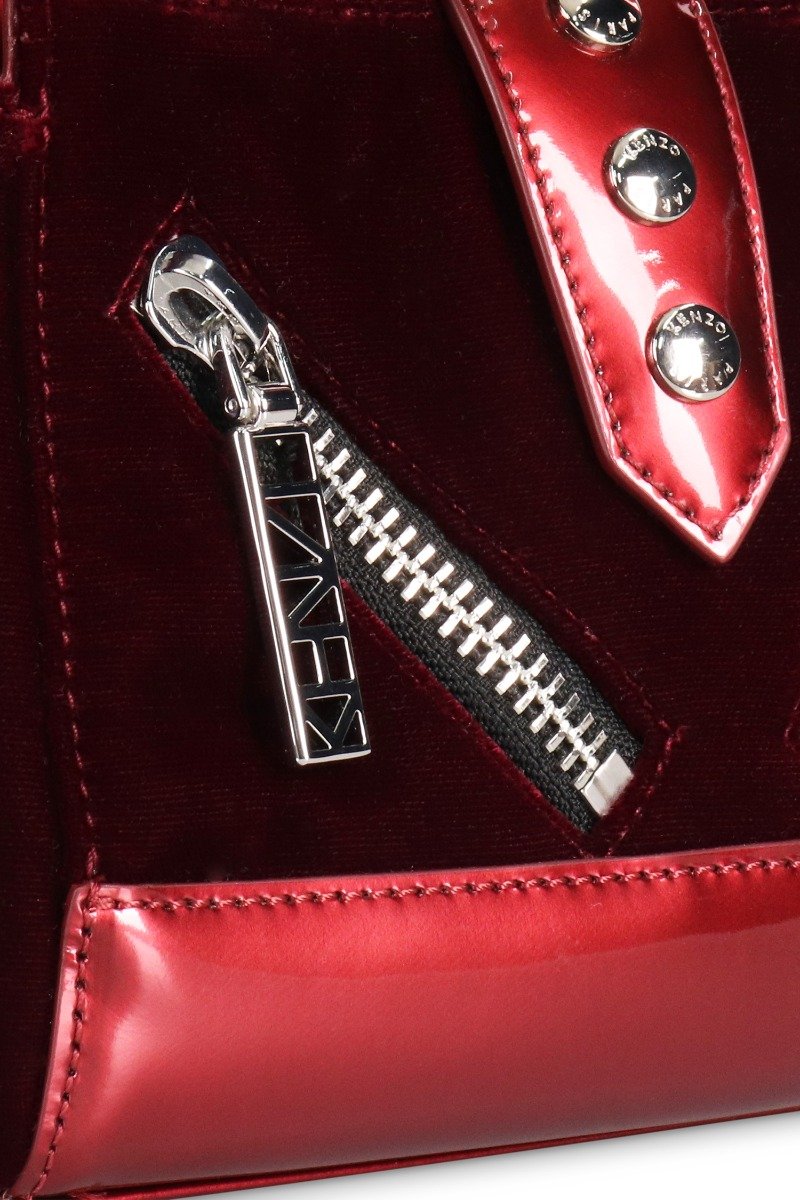 Kalifornia Micro Kenzo Handbag Top zip fasten Top handle