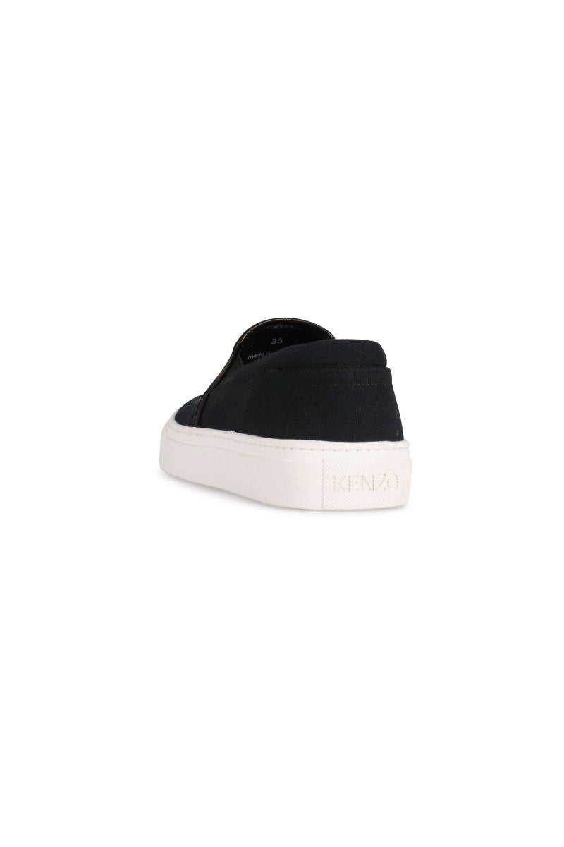 Tiger Slip-On Sneaker Canvas Casual Women Fashion Kenzo Paris 