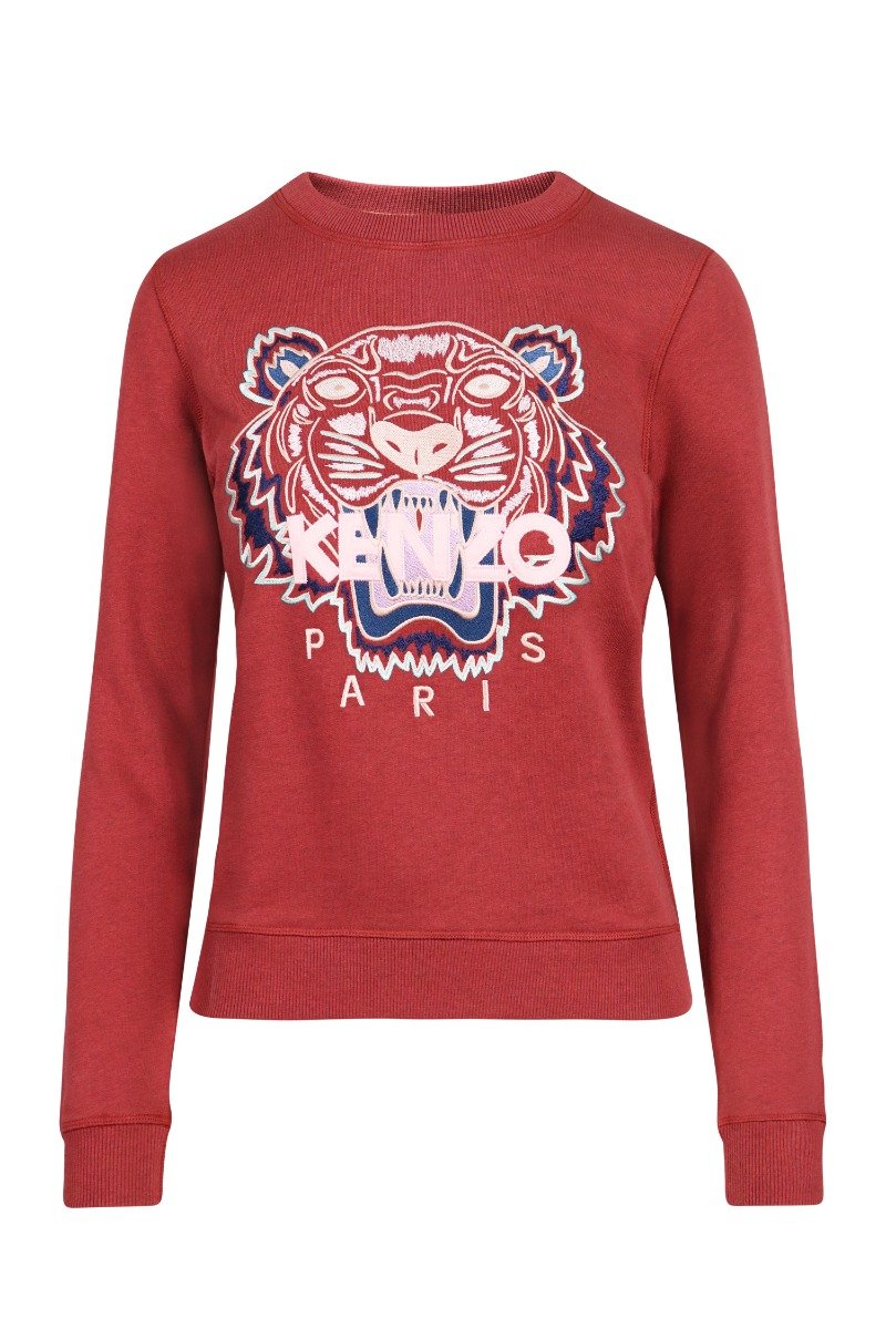 Tiger Sweatshirt Women Fashion Kenzo Paris Cotton Long Sleeve Casual