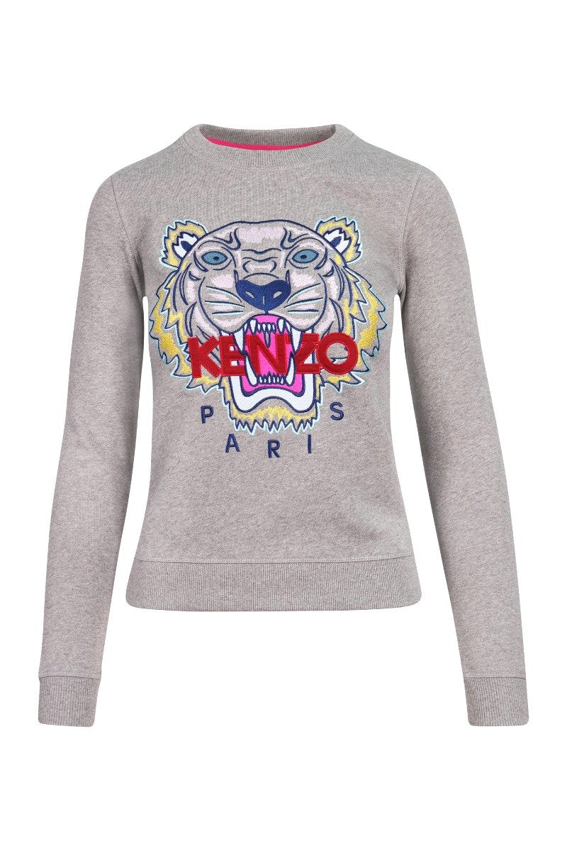 Tiger Sweatshirt Women Fashion Kenzo Paris Cotton Long Sleeve Casual\