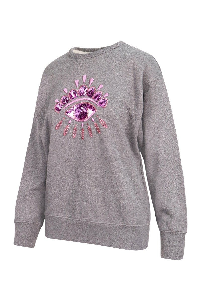 Eye Sweatshirt Cotton Long Sleeves Kenzo Paris Fashion Sweater Basic Casual