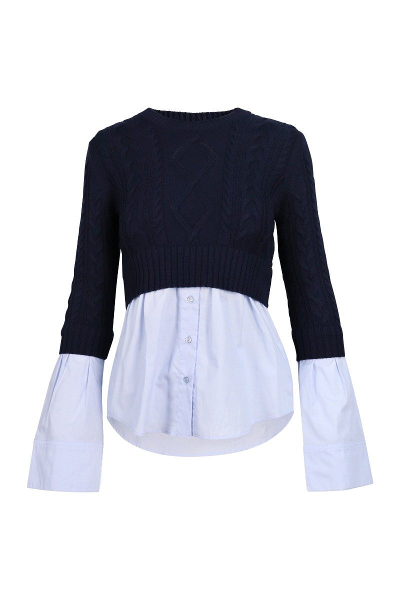 Cotton Shirt Jumper Paris Kenzo Designer Basic Casual Fashion Women