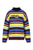 Wool blend sweater embroidery on front Kenzo 