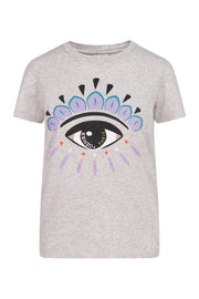 Eye T-shirt Kenzo Paris Short Sleeves Top Unisex Men Women Basic Casual 
