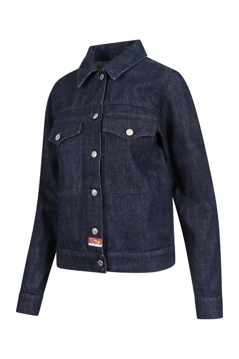 Denim Jacket Cotton Fashion Unisex Men Women Jacket Outer Long Sleeves 
