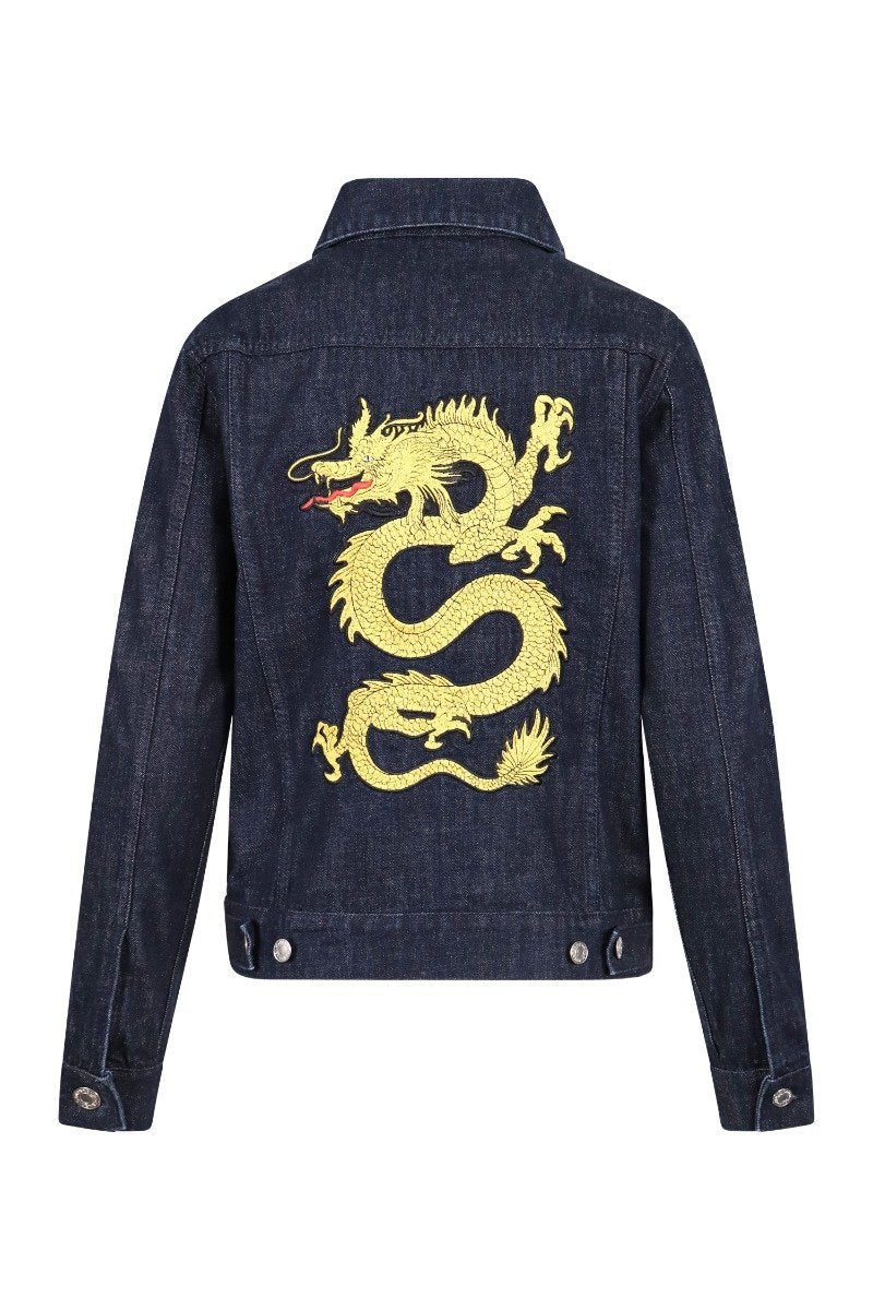 Denim Jacket Cotton Fashion Unisex Men Women Jacket Outer Long Sleeves 