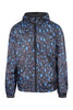 Kenzo Logo Windbreaker Jacket Men Fashion Polyester Long-Sleeve Trendy Casual Outwear Waterproof Nylon Reversible