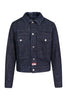 Dragon Denim Jacket Cotton Unisex Men Women Fashion