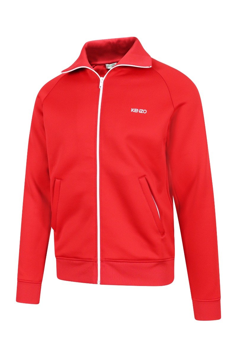 Kenzo Logo Jacket Men Fashion Polyamide-Blend Long-Sleeve Trendy Casual Outwear