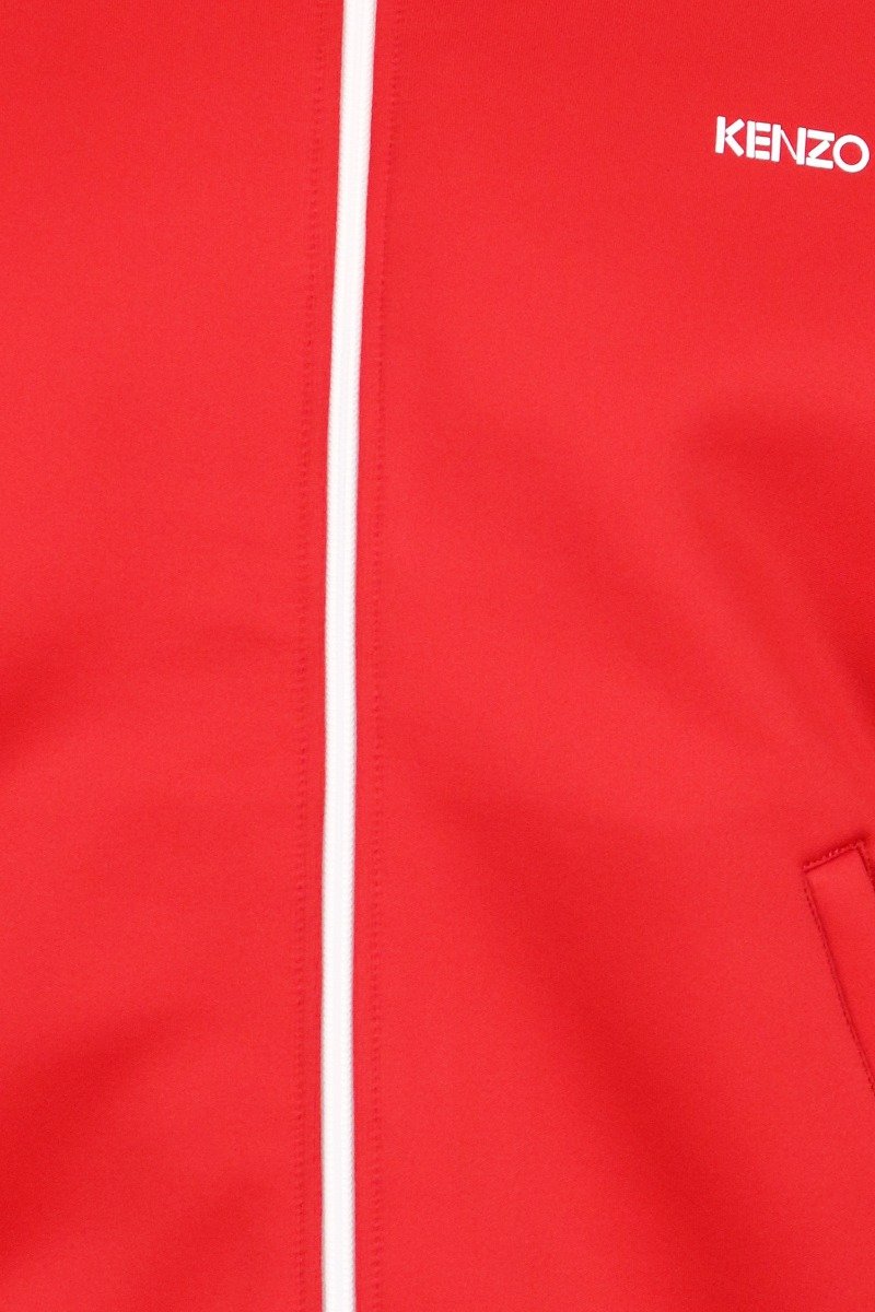 Kenzo Logo Jacket Men Fashion Polyamide-Blend Long-Sleeve Trendy Casual Outwear