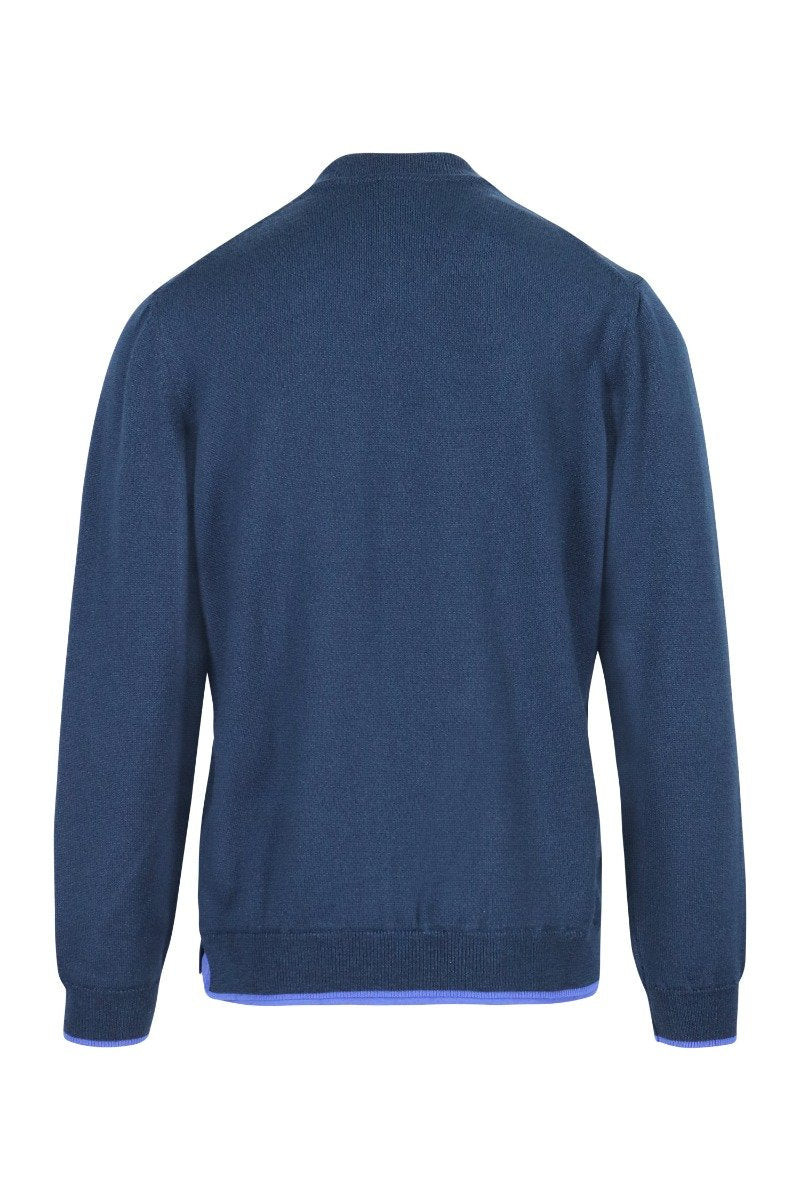 Tiger Cardigan Men Fashion Kenzo Paris Wool Blend Long Sleeve Outwear Casual