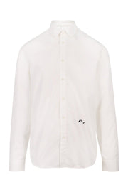 Kenzo Signature Shirt Men Fashion Long-Sleeve Cotton Casual Classic