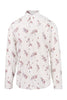 Cheongsam Flower Shirt Cotton Floral Casual Formal Unisex Men Women Collar