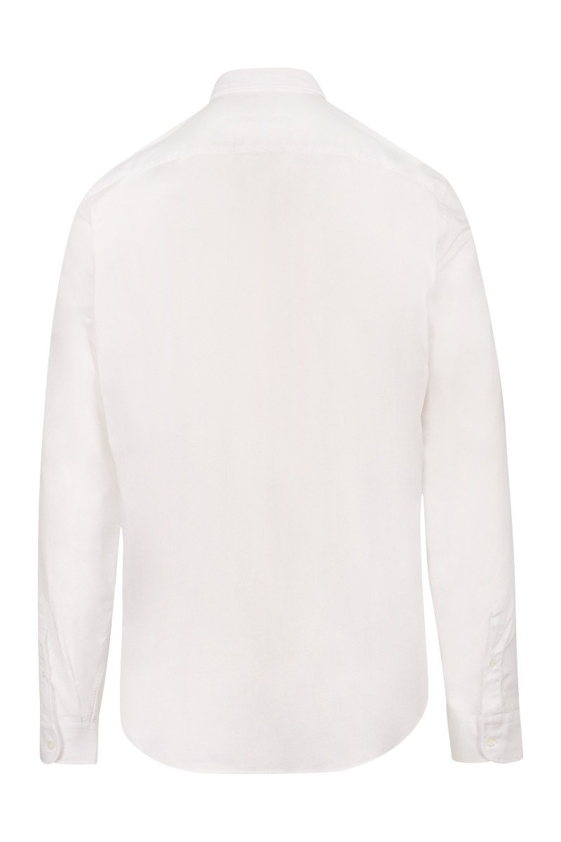 Eye Oxford Shirt Kenzo Paris Smart Casual Formal White Embroidery