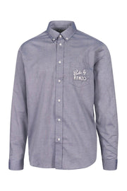 Color By Kenzo Oxford Shirt Kenzo Paris Designer Shirt Collar Casual Formal