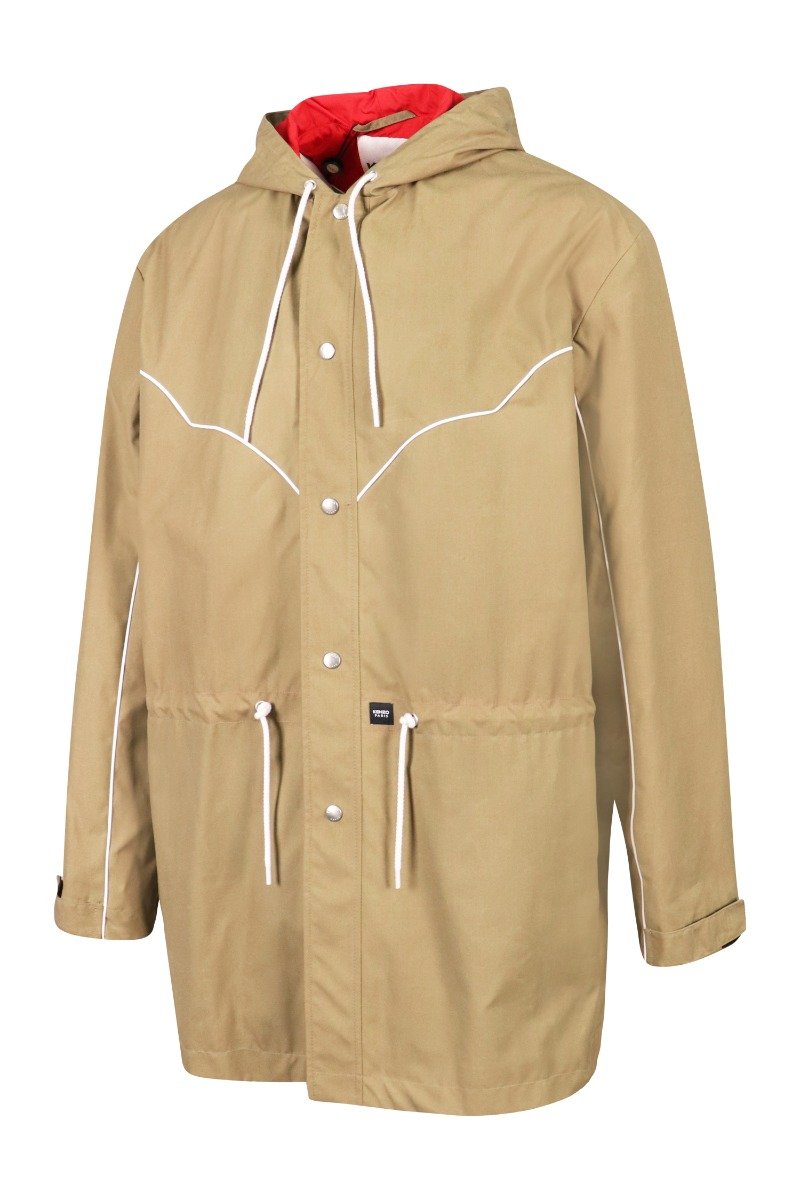 Lightweight Parka Men Fashion Kenzo Paris Cotton Long-Sleeve Outwear Coat Jacket