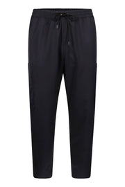 Straight Leg Trousers Men Fashion Kenzo Paris Long Pants Wool Blend Casual Stretchable