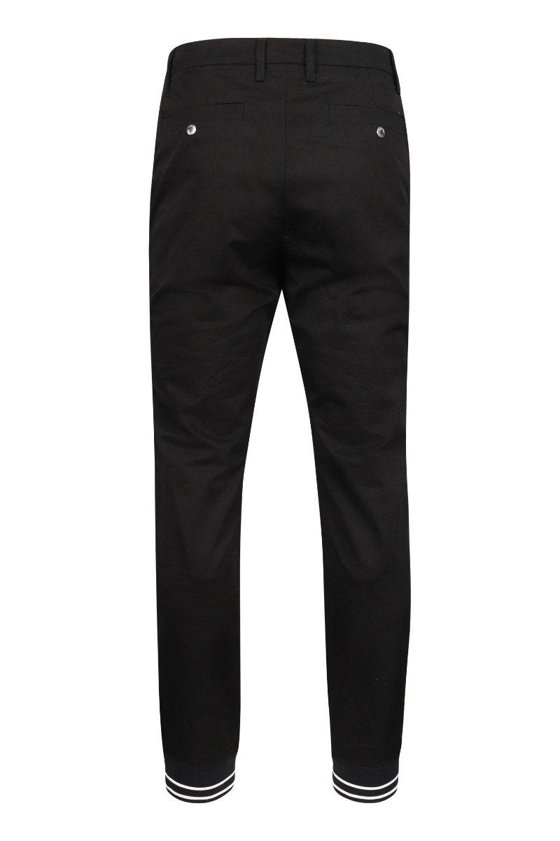 Strectch Cotton Chinos Men Fashion Kenzo Paris Fitted Long Pants Formal Casual