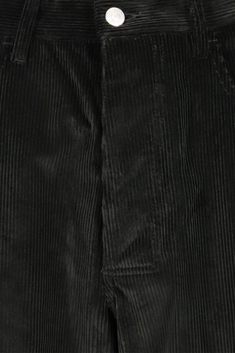 Straight-Cut Corduroy Trouser Men Fashion Kenzo Paris Cotton Long Pants