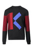 Colourblock K Sweater Paris Kenzo Designer Basic Casual Fashion Unisex Men Women