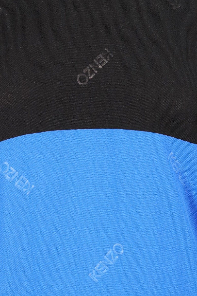 Kenzo Logo Sweater Men Fashion Long-Sleeve Polyester-Blend Casual Chic Trendy