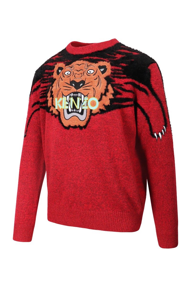 Claw Tiger Sweater Paris Kenzo Designer Basic Casual Fashion Unisex Men Women