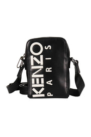 Kenzo Paris Cross Body Bag Fashion Calf-Leather Trendy Hipster Casual Streetwear Accessories