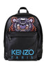 Tiger Leather Backpack Kenzo Paris Travel Fashion Bag 