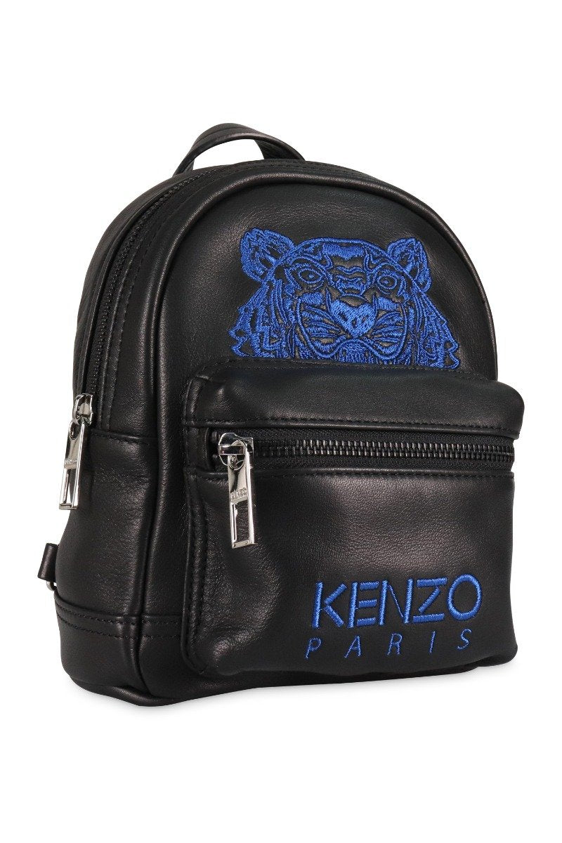 Tiger Mini Backpack Kenzo Paris Calf Leather Fashion Accessories Crossbody Bumbag