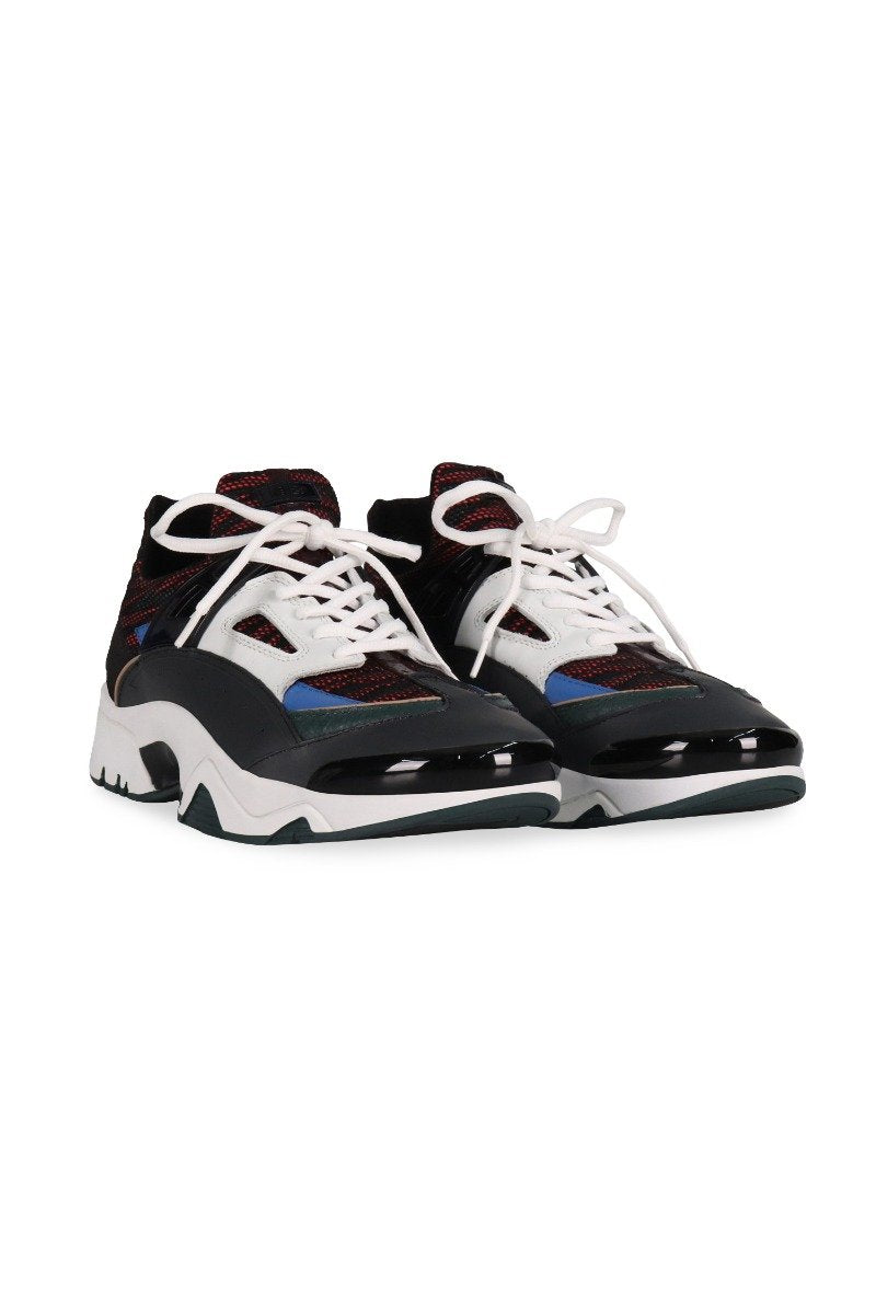 Sonic Sneaker Men Fashion Kenzo Paris Nylon Lace Footwear Trendy