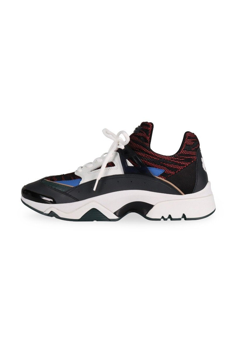Sonic Sneaker Men Fashion Kenzo Paris Nylon Lace Footwear Trendy