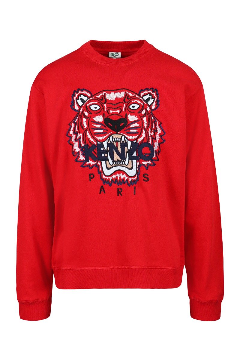 Tiger Sweatshirt Men Fashion Kenzo Paris Cotton Long Sleeve Casual