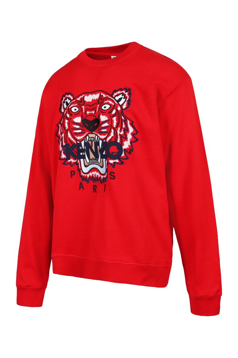 Tiger Sweatshirt Men Fashion Kenzo Paris Cotton Long Sleeve Casual