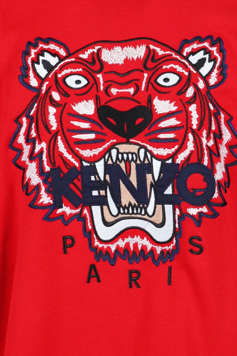Tiger Sweatshirt Men Fashion Kenzo Paris Cotton Long Sleeve Casual