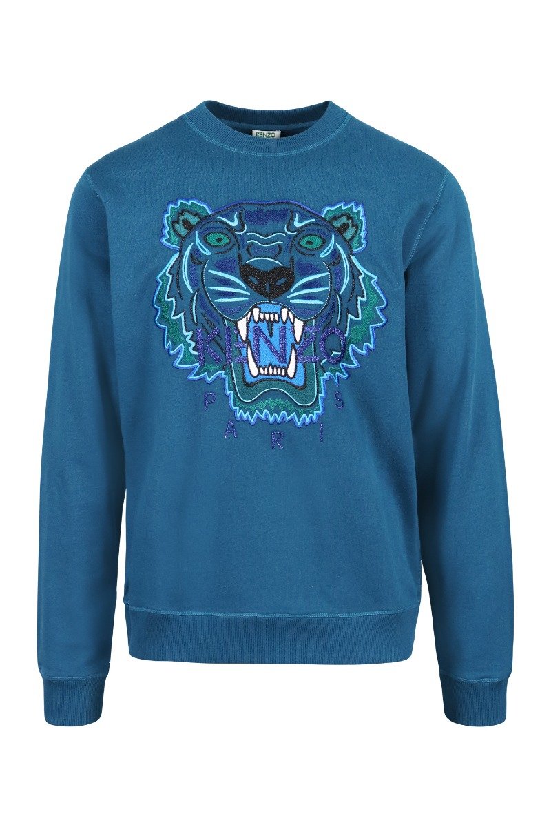 Tiger Sweatshirt Men Fashion Kenzo Paris Cotton Long Sleeve Casual