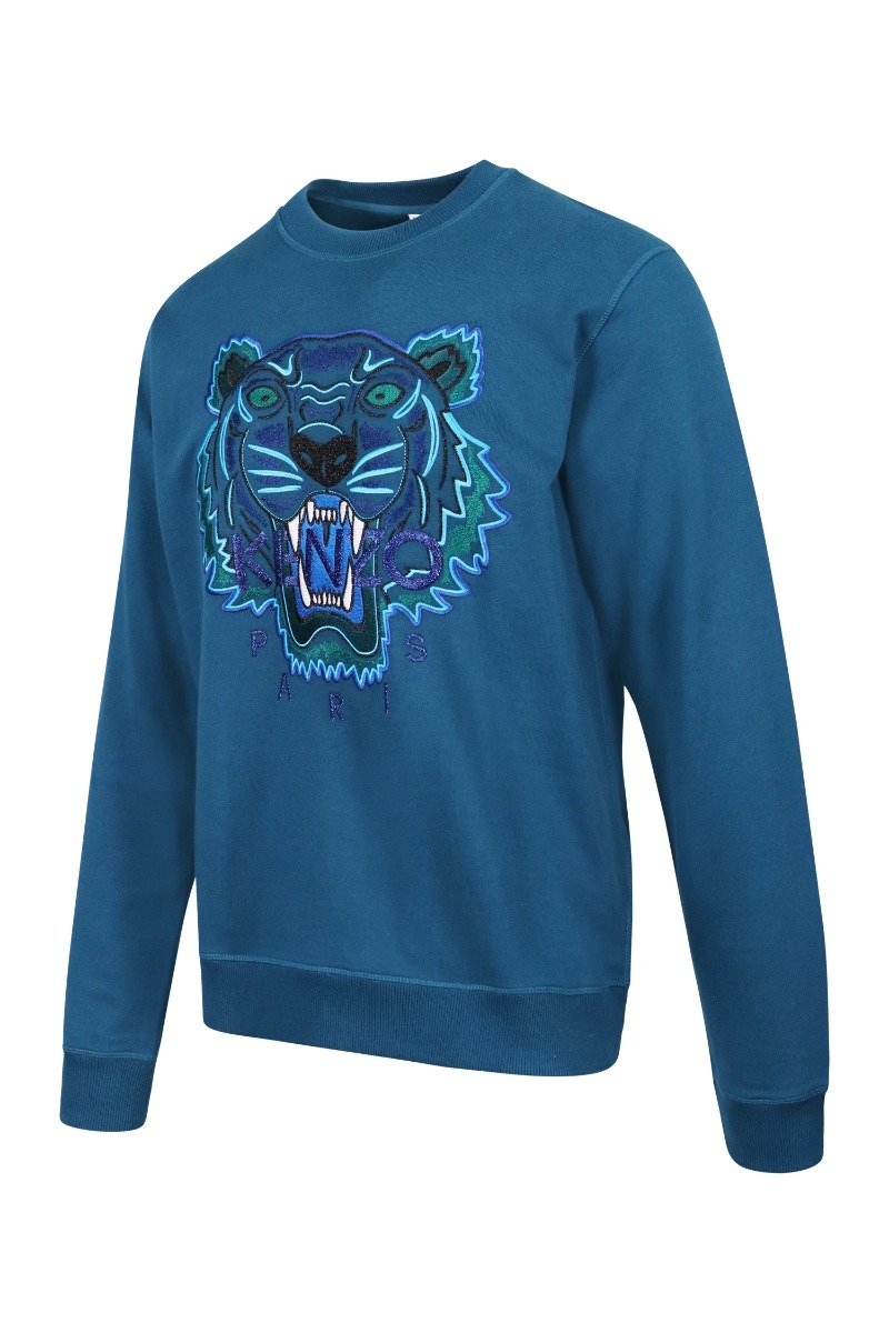 Tiger Sweatshirt Men Fashion Kenzo Paris Cotton Long Sleeve Casual