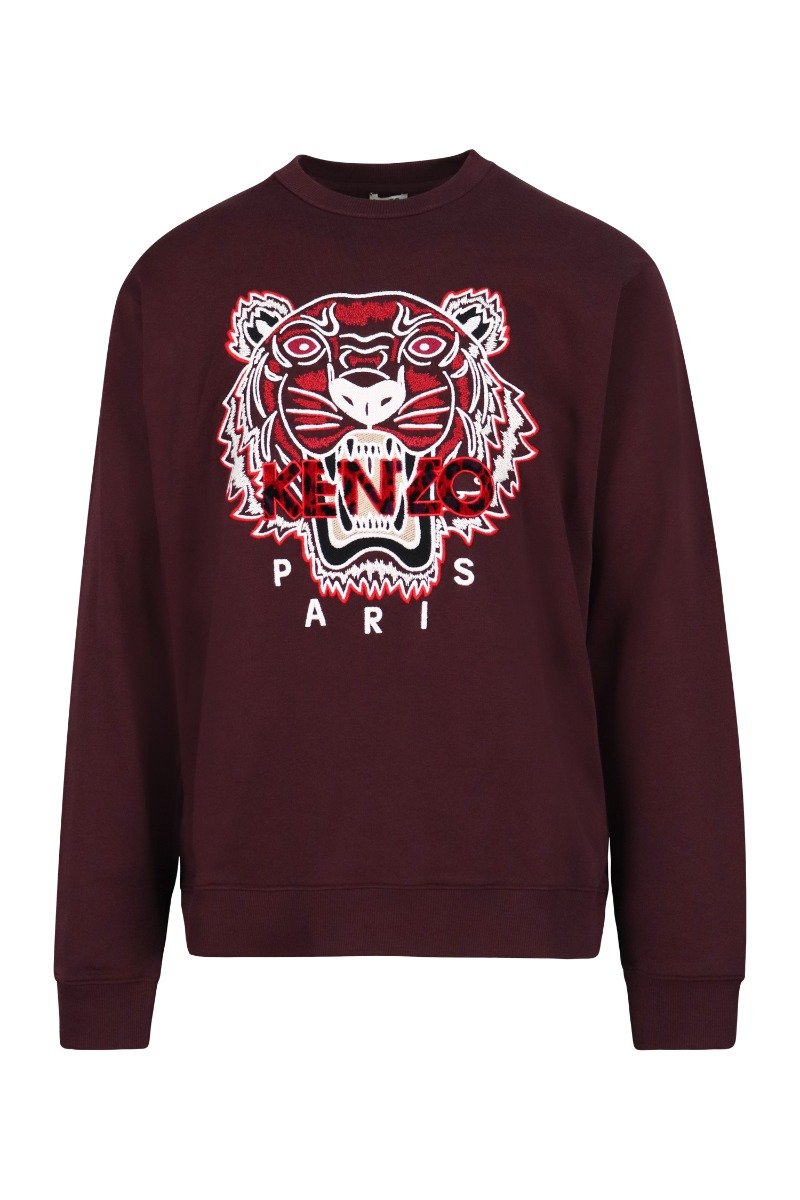Tiger Sweatshirt Men Fashion Kenzo Paris Cotton Long Sleeve Casual