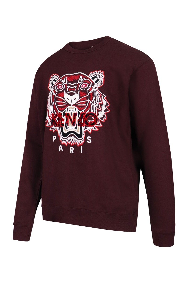 Tiger Sweatshirt Men Fashion Kenzo Paris Cotton Long Sleeve Casual