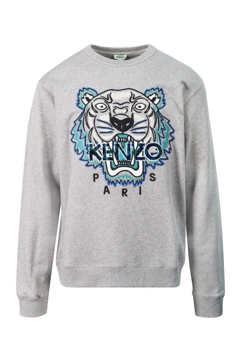 Tiger Sweatshirt Men Fashion Kenzo Paris Cotton Long Sleeve Casual