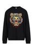 Dragon Tiger Sweatshirt Cotton Crew Neck Kenzo Paris Unisex Men Women